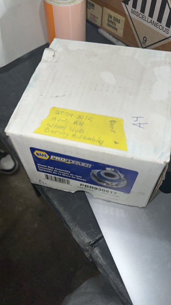 Wheel Hub Bering Assembly Rear