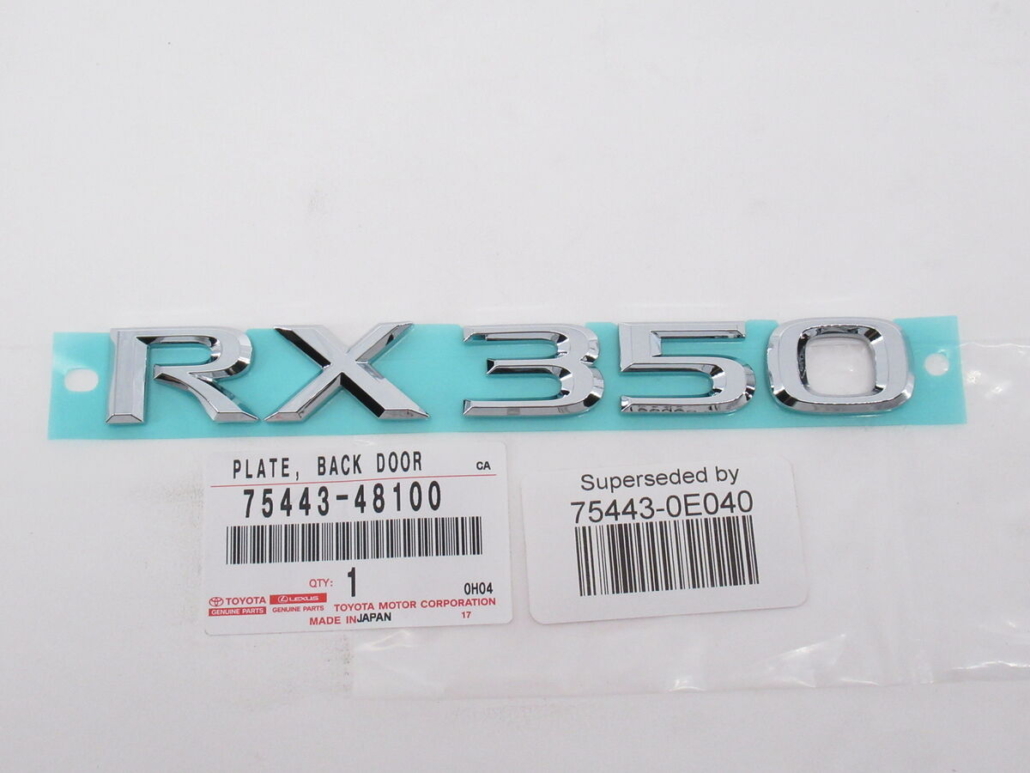 Lexus Name Plate