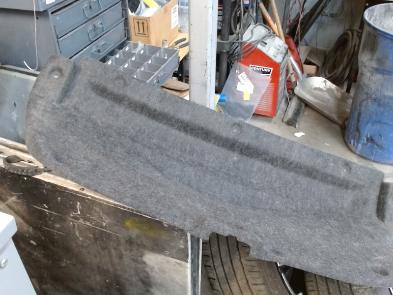 Trunk Lid Cover (Used) Trunk Lid Cover (Used)