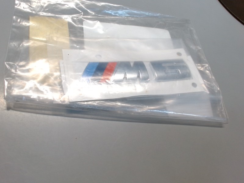 BMW M6 Name Plate BMW M6 Name Plate