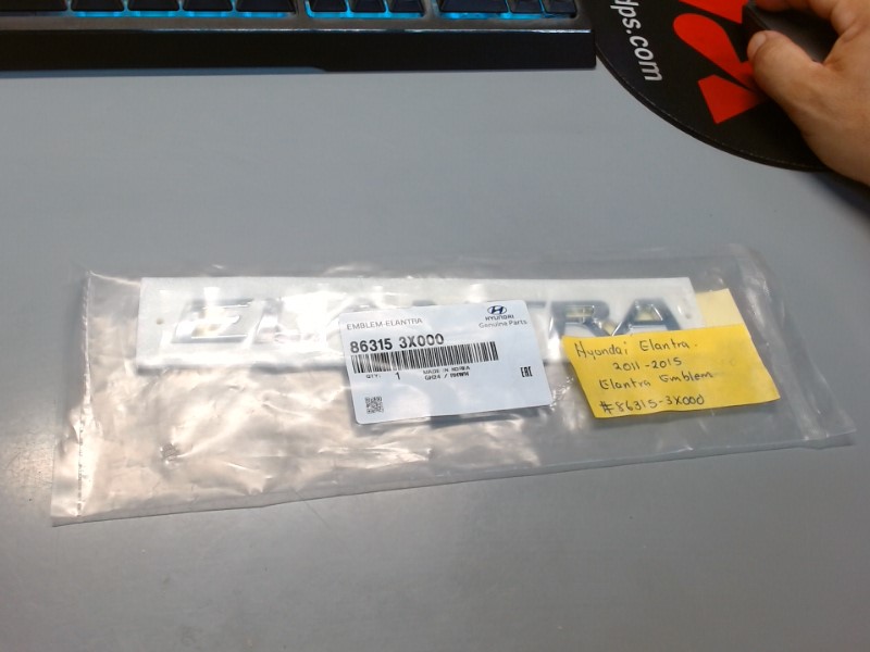 Emblem Elantra Emblem Elantra