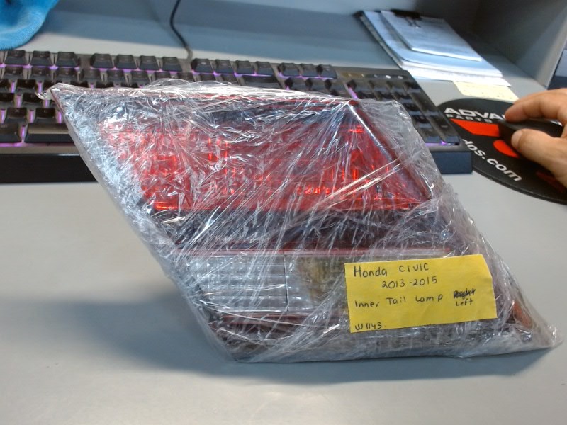 Left Inner Tail Light (NO BOX)