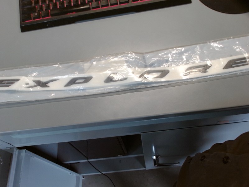 Explorer Name Plate